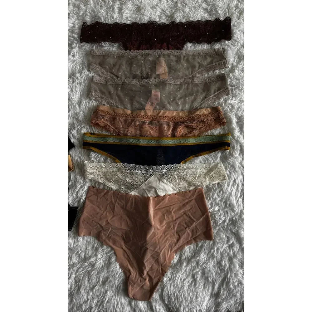 Victoria’s Secret NWT Panty Lot 17 Pairs Size Large New With Tags lot 3